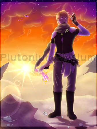 Full-body, Detailed Background